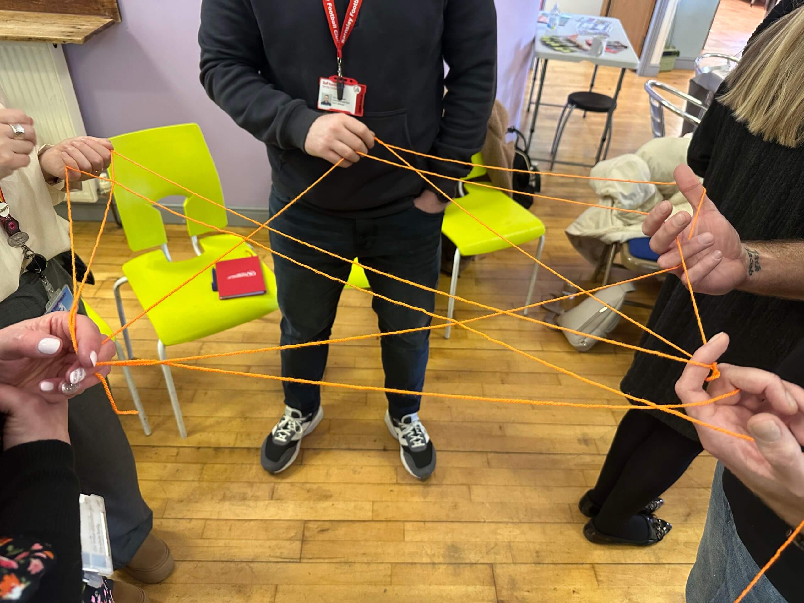 Workshop with string in Barnsley